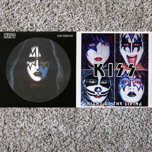 KISS Vinyl Lot Ace Frehley Picture Disc & Night of the Living Tokyo Live LP